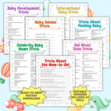 Baby Shower Trivia Games
