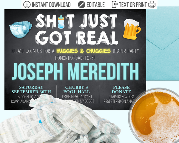 Huggies and Chuggies Diaper Party Invitation – Bright Color Mom Shop huggies-and-chuggies-diaper-party-invitation-bright-color-mom-shop