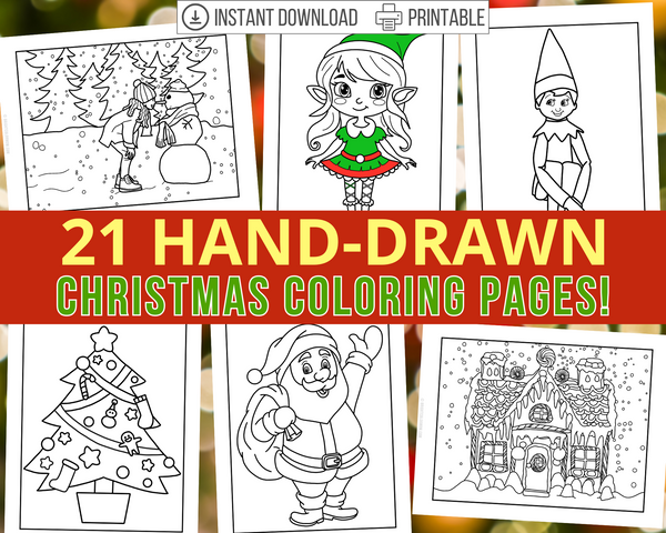 Printable Christmas Coloring Pages