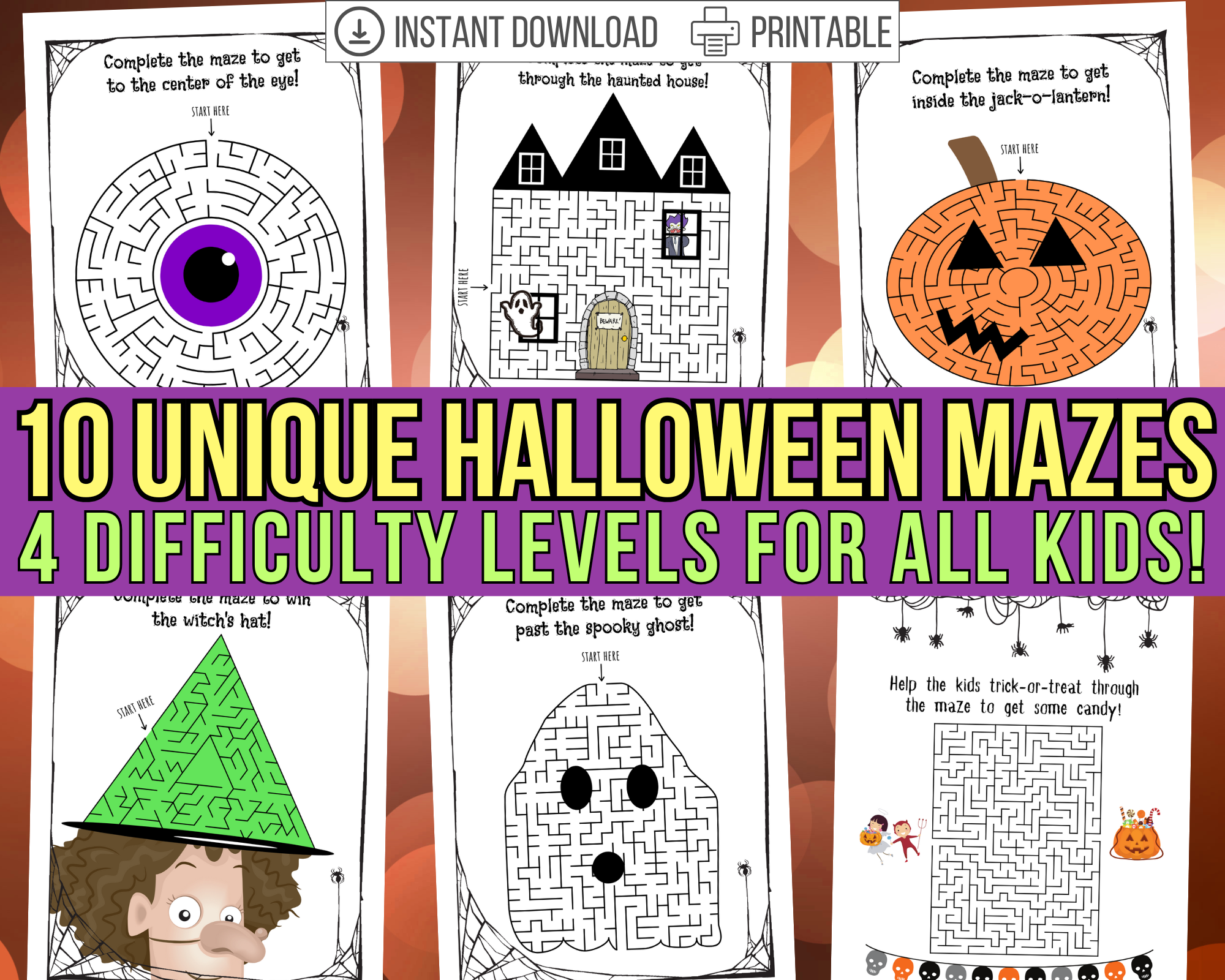 Printable Halloween Maze Worksheets for Kids – Bright Color Mom Shop printable-halloween-maze-worksheets-for-kids-bright-color-mom-shop