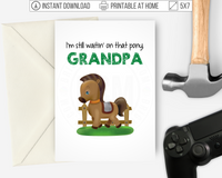 Printable Father's Day Card for Grandpa