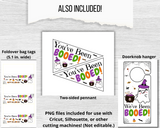 Printable You've Been BOOED Signs and Instructions (Editable)