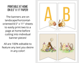 Classic Winnie-the-Pooh Printable Baby Shower Banner Flags