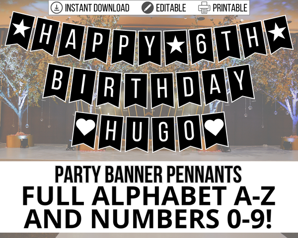 White and Black Printable Happy Birthday Banner – Bright Color Mom Shop white-and-black-printable-happy-birthday-banner-bright-color-mom-shop