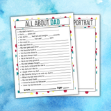 All About Dad and All About Grandpa Father's Day Questions
