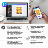 Editable Amazing Digital Circus Food/Place Cards