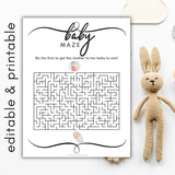 Baby Maze Baby Shower Game