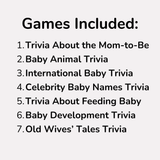 Baby Shower Trivia Games