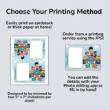 Printable Paw Patrol Blank Template