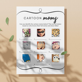 Cartoon Moms Baby Shower Game