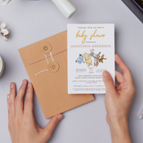 Classic Winnie the Pooh Baby Shower Invitation Set