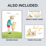 Classic Winnie the Pooh Baby Shower Invitation Set