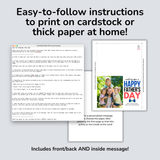 Custom Father's Day Card with Photo