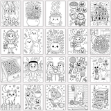 Cute Halloween Coloring Pages