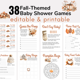 Fall Themed Baby Shower Games
