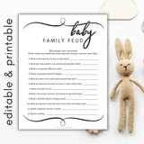 Family Feud Baby Shower Game