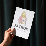 Fat Thor Father's Day Card