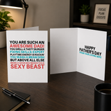 Funny Father's Day Card from Wife