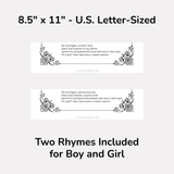 Gender Reveal Nursery Rhymes
