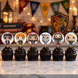 Harry Potter Character Cupcake Toppers