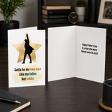 Hamilton Father's Day Card from Son