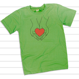 Hands Holding a Heart SVG
