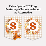Happy Thanksgiving Banner (Full Alphabet)