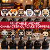 Harry Potter Character Cupcake Toppers