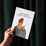 Lion King Father's Day Card