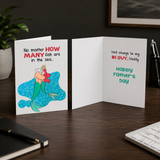 Little Mermaid Father's Day Card from Daughter