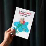 Little Mermaid Father's Day Card from Daughter