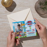 Editable Paw Patrol Party Invitation with Photo