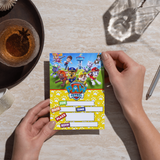Printable Paw Patrol Fill-In Party Invitation