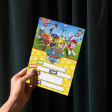 Printable Paw Patrol Fill-In Party Invitation
