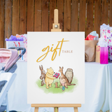 Classic Winnie the Pooh Baby Shower Signs