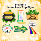 Leprechaun Trap Signs