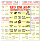 2024 Printable Super Bowl Commercial Bingo Cards (Up to 40)