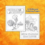 Thanksgiving Coloring Pages