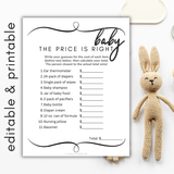 The Price is Right Baby Shower Game