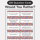 Would You Rather Questions for Kids Cards and Sheets