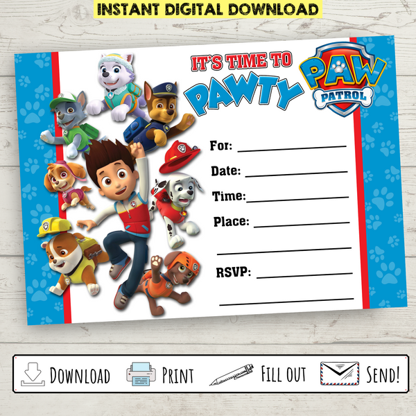 Printable Paw Patrol Jumping Party Invitation – Bright Color Mom Shop printable-paw-patrol-jumping-party-invitation-bright-color-mom-shop