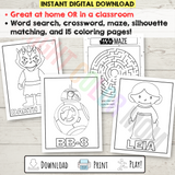 Star Wars Activity Sheets and Coloring Pages for Kids
